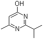 structure of CAS# 2814-20-2, 2-Isopropyl-6-methylpyrimidin-4-ol