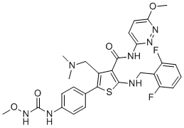 Relugolix Impurity 42 molecular structure (CAS 2814571-33-8)