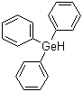 structure of CAS# 2816-43-5, Triphenylgermane;Triphenylgermanium hydride; Triphenylgermanyl hydride
