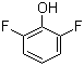 结构式 CAS# 28177-48-2, 2,6-二氟苯酚