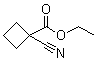 1-氰基环丁烷羧酸乙酯分子结构 (CAS 28246-87-9)