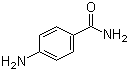 结构式 CAS# 2835-68-9, 对氨基苯甲酰胺