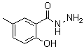 2-Hydroxy-5-methylbenzoic acid hydrazide molecular structure (CAS 28397-43-5)