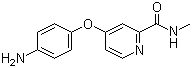 4-(4-Aminophenoxy)-N-methylpicolinamide molecular structure (CAS 284462-37-9)