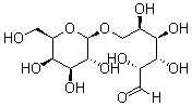structure of CAS# 28447-39-4, 6-O-beta-D-Galactopyranosyl-D-glucose;Allolactose