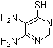 4,5-Diamino-6-mercaptopyrimidine molecular structure (CAS 2846-89-1)