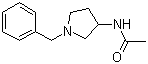 1-Benzyl-3-acetamidopyrrolidine molecular structure (CAS 28506-01-6)