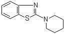 2-(1-Piperidinyl)benzothiazole molecular structure (CAS 2851-08-3)