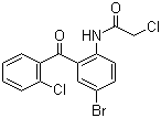 N-[4-Bromo-2-(2-chlorobenzoyl)phenyl]-2-chloroacetamide molecular structure (CAS 285158-15-8)