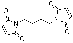 structure of CAS# 28537-70-4, N,N'-1,4-Butylenebismaleimide;N,N'-Tetramethylenedimaleimide; NSC 44747; Tetramethylenebismaleimide; Tetramethylenedimaleimide