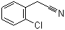 structure of CAS# 2856-63-5, 2-Chlorobenzyl cyanide;(o-Chlorophenyl)acetonitrile; 2-Chlorophenylacetonitrile; OCCN; 2-Cyanobenzyl chloride