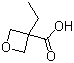 structure of CAS# 28562-61-0, 3-Ethyl-3-oxetanecarboxylic acid;3-Carboxyl-3-ethyloxetane