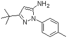 5-tert-Butyl-2-p-tolyl-2H-pyrazol-3-ylamine molecular structure (CAS 285984-25-0)