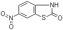6-Nitro-2-benzothiazolinone molecular structure (CAS 28620-12-4)
