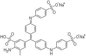 结构式 CAS# 28631-66-5, 苯胺蓝