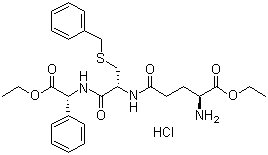 Ezatiostat hydrochloride molecular structure (CAS 286942-97-0)