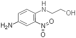 4-氨基-2-硝基-N-羟乙基苯胺分子结构 (CAS 2871-01-4)