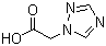 1H-1,2,4-Triazol-1-ylacetic acid molecular structure (CAS 28711-29-7)