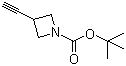 3-Ethynyl-1-azetidinecarboxylic acid tert-butyl ester molecular structure (CAS 287193-01-5)