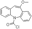 10-甲氧基亚氨基芪-5-甲酰氯分子结构 (CAS 28721-08-6)
