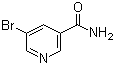 结构式 CAS# 28733-43-9, 5-溴烟酰胺