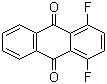 1,4-二氟蒽醌分子结构 (CAS 28736-42-7)