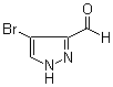 结构式 CAS# 287917-97-9, 4-溴-1H-吡唑-3-甲醛