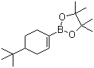 4-叔丁基-1-环己烯硼酸频哪醇酯分子结构 (CAS 287944-06-3)