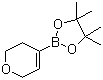 structure of CAS# 287944-16-5, 3,6-Dihydro-2H-pyran-4-boronic acid pinacol ester;2-(3,6-dihydro-2H-pyran-4-yl)-4,4,5,5-tetramethyl-1,3,2-dioxaborolane