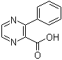 structure of CAS# 2881-85-8, 3-Phenylpyrazine-2-carboxylic acid
