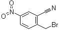 结构式 CAS# 288252-67-5, 2-(溴甲基)-5-硝基苯甲腈