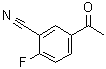 5-Acetyl-2-fluorobenzonitrile molecular structure (CAS 288309-07-9)