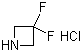 3,3-Difluoroazetidine hydrochloride molecular structure (CAS 288315-03-7)