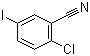 2-氯-5-碘苯腈分子结构 (CAS 289039-29-8)