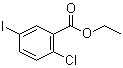 2-Chloro-5-iodobenzoic acid ethyl ester molecular structure (CAS 289039-54-9)