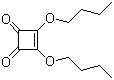 方酸二正丁酯分子结构 (CAS 2892-62-8)