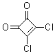 1,2-Dichloro-1-cyclobutene-3,4-dione molecular structure (CAS 2892-63-9)