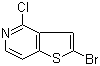 structure of CAS# 28948-61-0, 2-Bromo-4-chlorothieno[3,2-c]pyridine