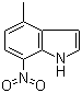 4-Methyl-7-nitro-1H-indole molecular structure (CAS 289483-80-3)