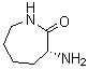 (R)-3-Amino-2-azepanone molecular structure (CAS 28957-33-7)