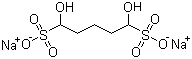 Sodium glutaraldehyde bisulfite molecular structure (CAS 28959-35-5)