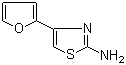 4-(呋喃-2-基)噻唑-2-胺分子结构 (CAS 28989-52-8)