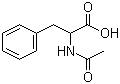 结构式 CAS# 2901-75-9, N-乙酰-DL-苯丙氨酸