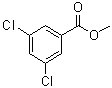 3,5-Dichlorobenzoic acid methyl ester molecular structure (CAS 2905-67-1)