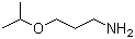 structure of CAS# 2906-12-9, 3-Isopropoxypropylamine;3-Isopropoxy-1-aminopropane; 3-Isopropoxypropyl-1-amine