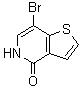 structure of CAS# 29079-94-5, 7-Bromo-5H-thieno[3,2-c]pyridin-4-one;7-Bromo-4-oxo-4,5-dihydrothieno[3,2-c]-pyridine; NSC 145422