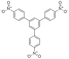 1,3,5-三(4-硝基苯基)苯分子结构 (CAS 29102-61-2)
