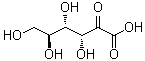 L-arabino-2-Hexulosonic acid molecular structure (CAS 29123-55-5)