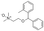 structure of CAS# 29215-00-7, Orphenadrine N-oxide;N,N-dimethyl-2-[(2-methylphenyl)-phenylmethoxy]ethanamine oxide