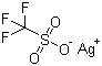 structure of CAS# 2923-28-6, Silver trifluoromethanesulphonate